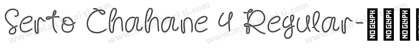 Serto Chahane 4 Regular字体转换